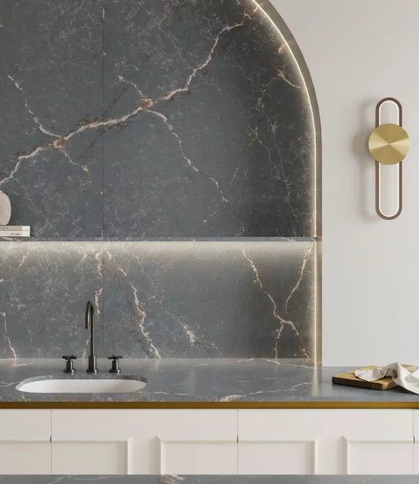 Silestone-Parisien-Bleu-Backsplash