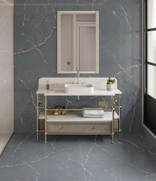 Silestone-Parisien-Bleu-Bathroom-Vanitytop