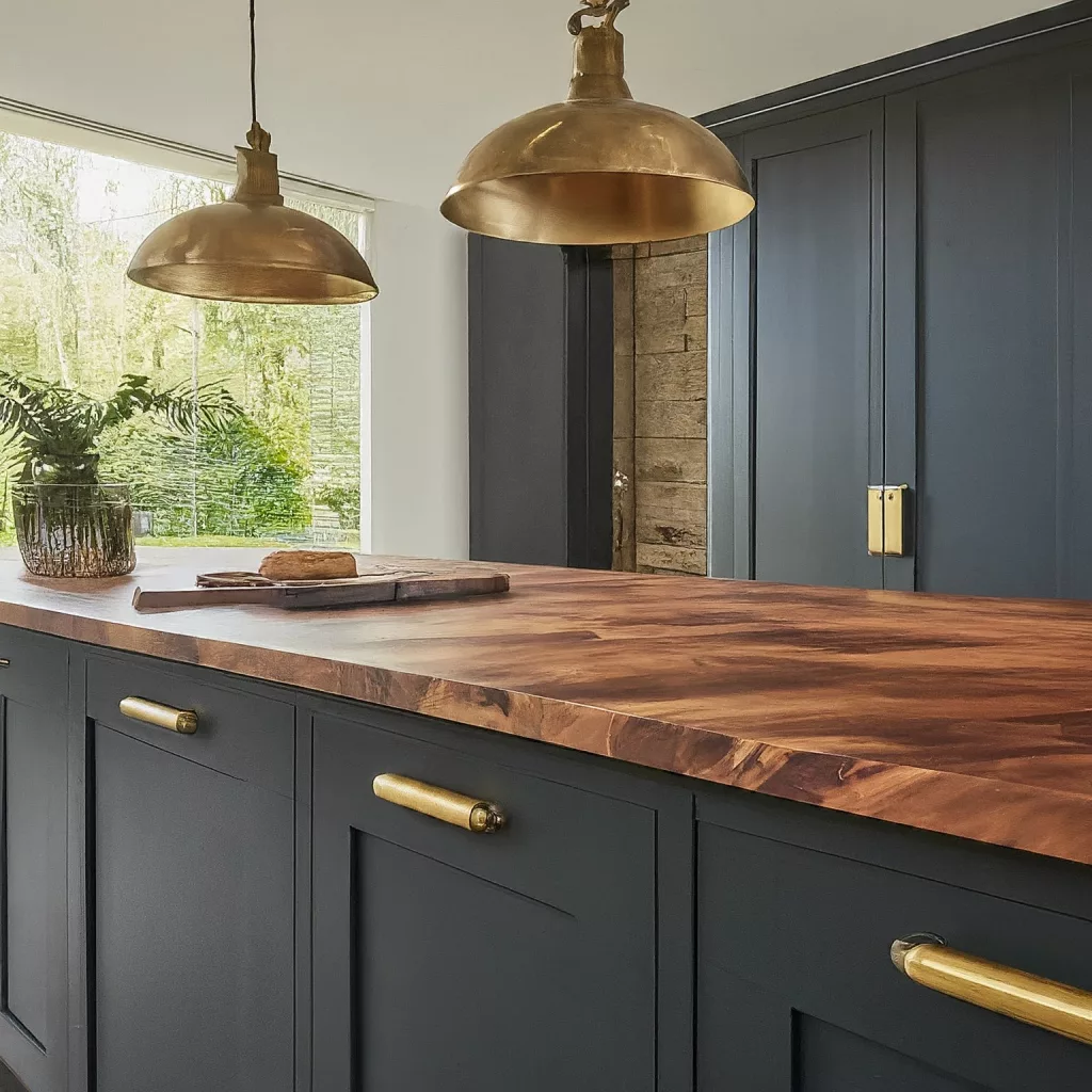 wooden worktop
